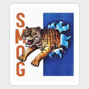 Smog - - - - Retro Style Fan Artwork Magnet